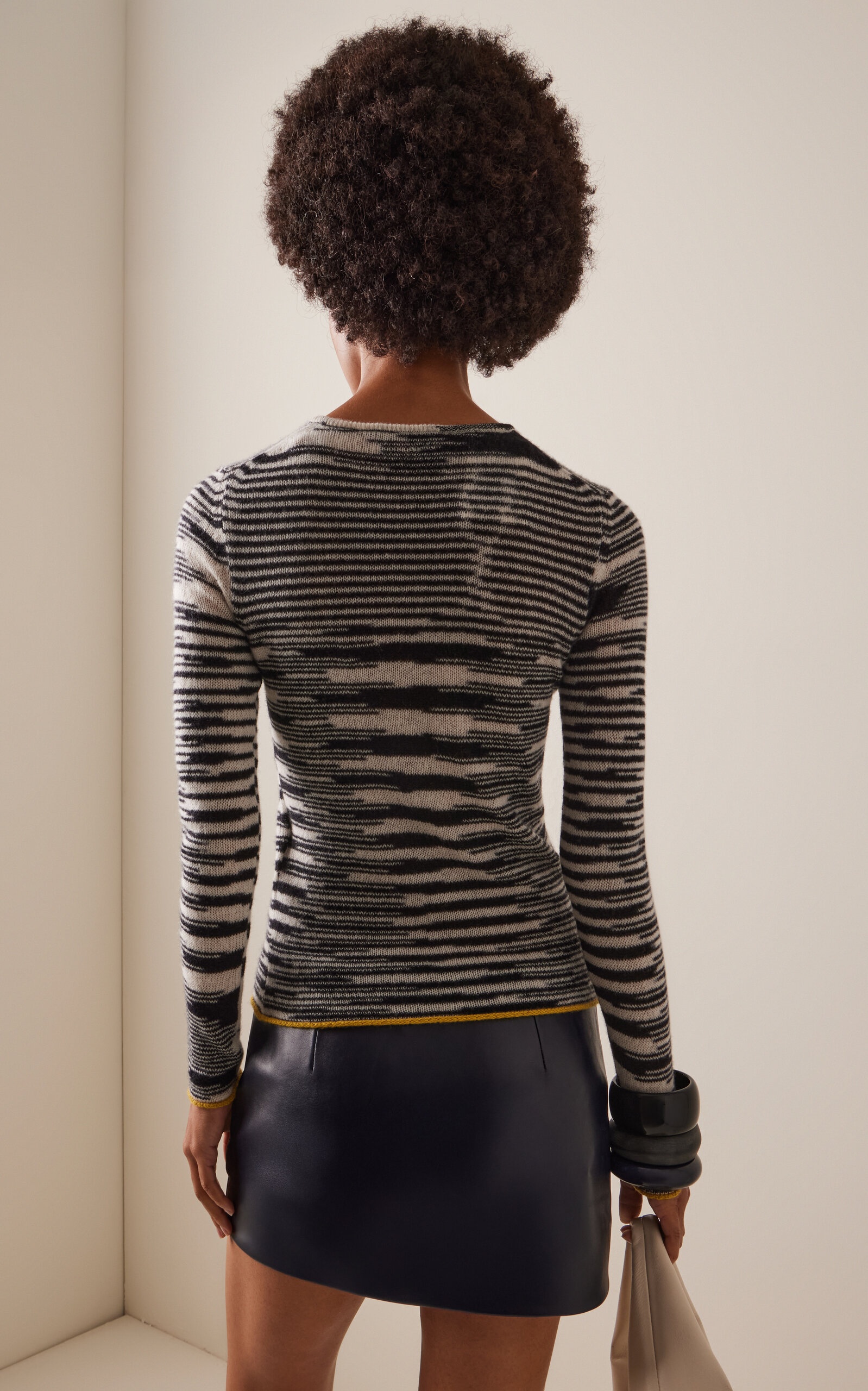Space-Dyed Cashmere-Wool Sweater multi - 4