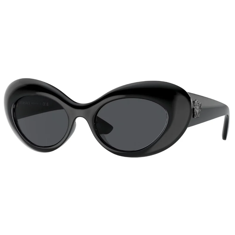 Versace Grey Cat Eye Ladies Sunglasses VE4456U GB1/87 52 - 1