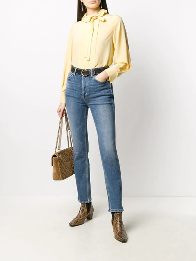 RE/DONE high-waisted straight jeans  outlook