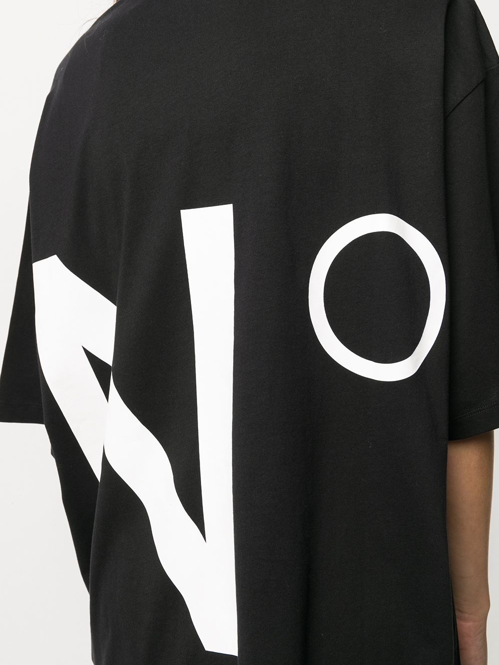 oversized logo-print T-shirt - 5