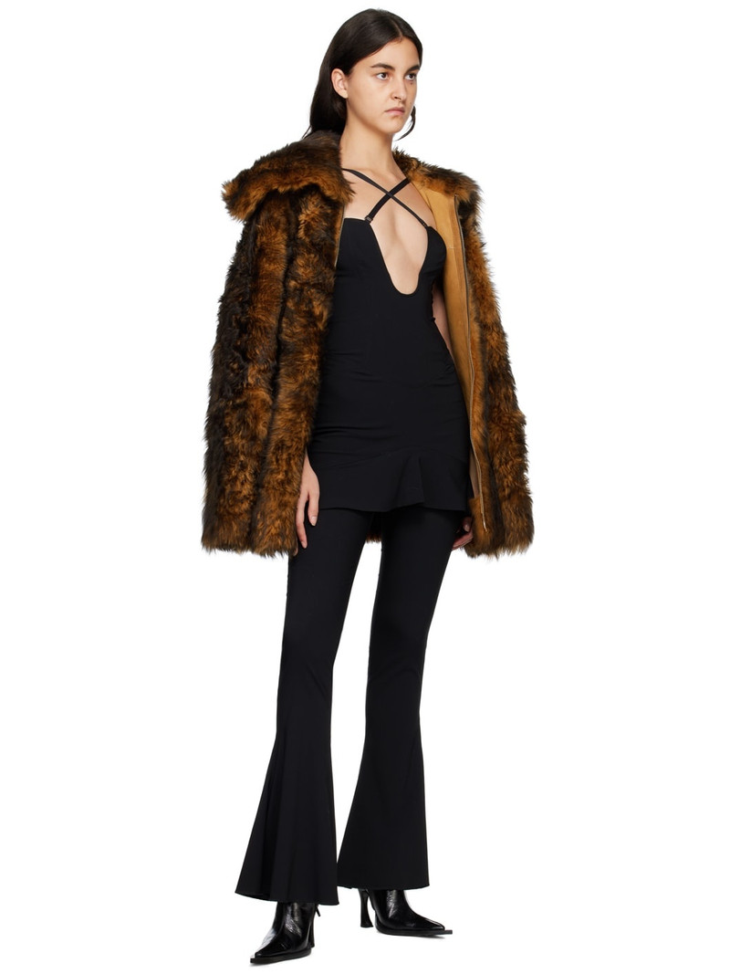 KNWLS Black Dip Minidress outlook