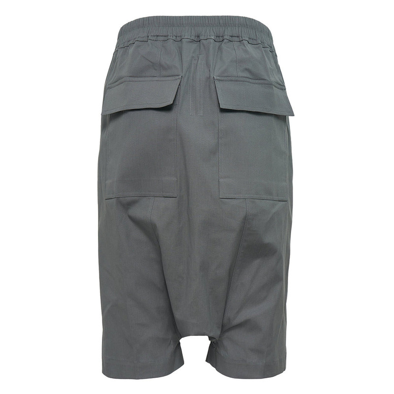 Rick Owens Rick S Pods Heavy Cotton Poplin Shorts outlook