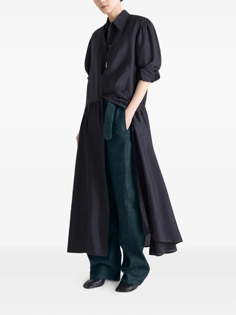 LEMAIRE - Women Twisted Belted Pants - 3