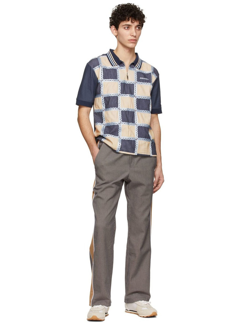 Ahluwalia Grey Organic Cotton Polo outlook