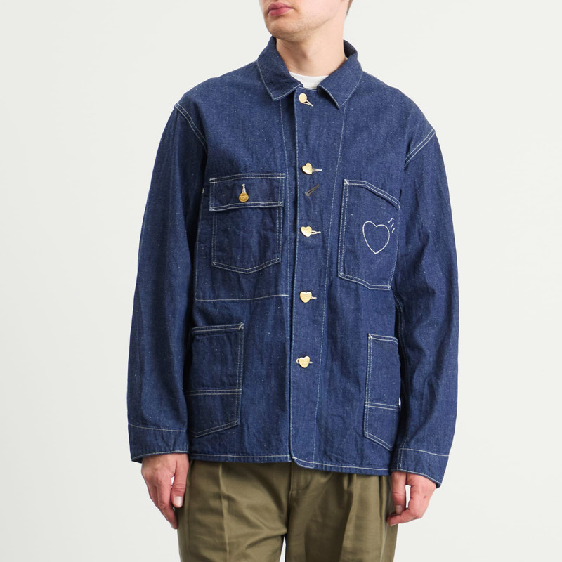 Human Made Human Made Denim Coverall Jacket outlook