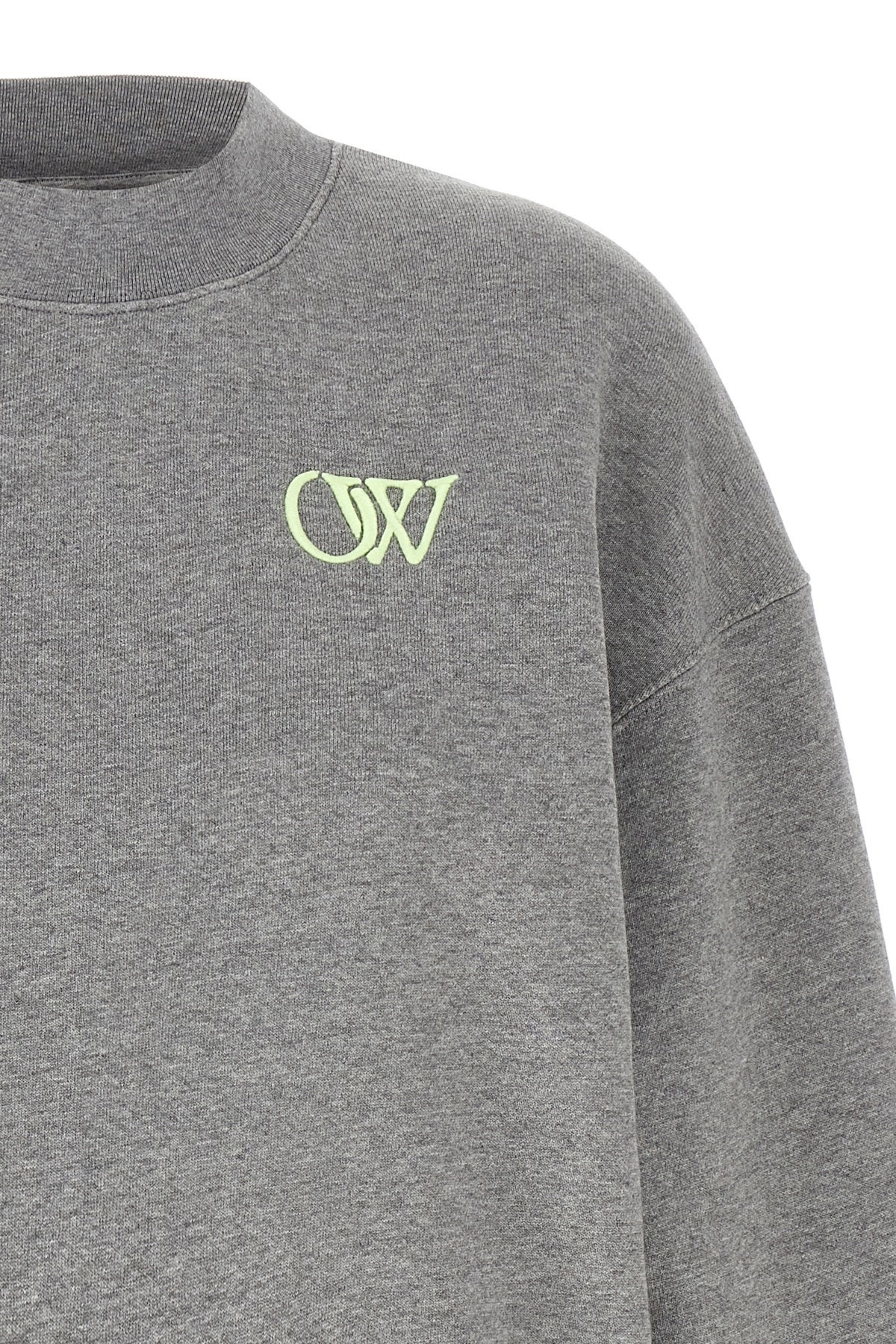 'Ow' embroidered sweatshirt - 4
