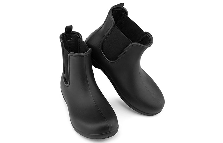 (WMNS) Crocs Freesail Chelsea Boots 'Black' 204630-060 - 5