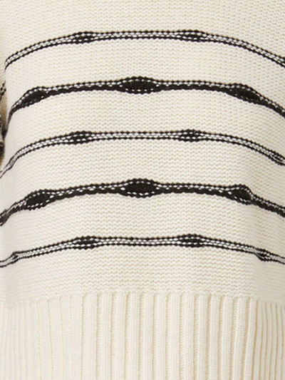 VERONICA BEARD Viori striped jumper outlook