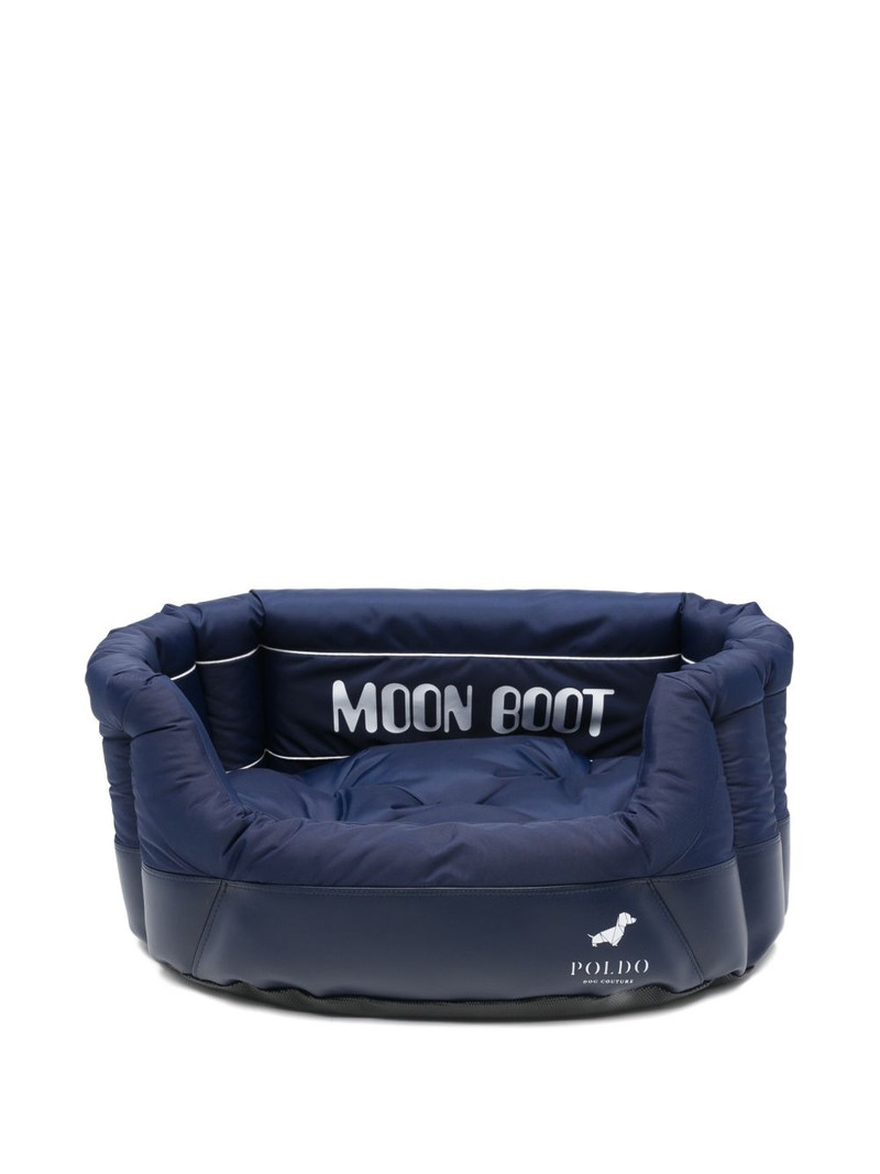 x Poldo Dog Couture logo-print dog bed 1