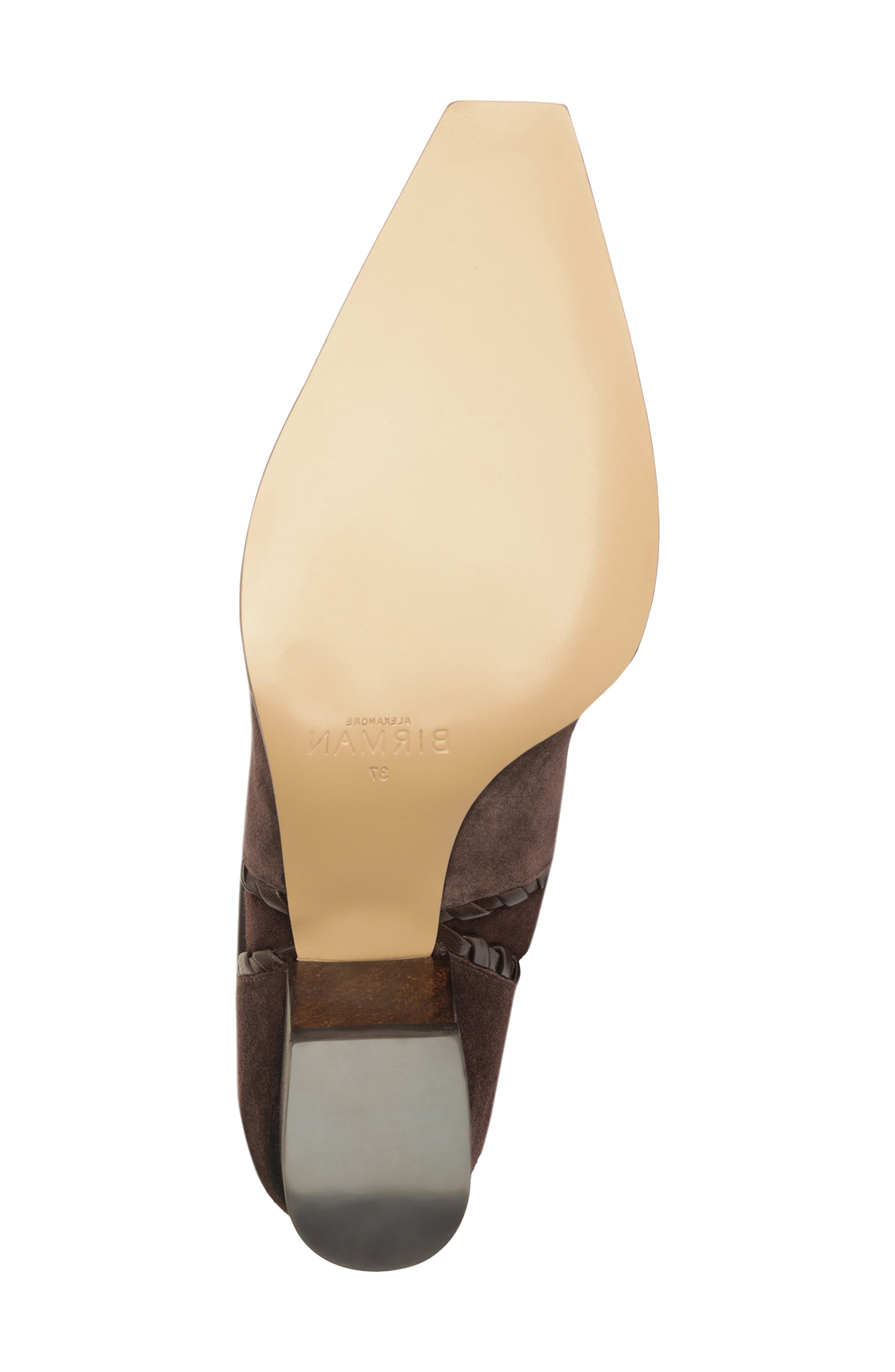 Alexandre Birman Victoria Knee High Saddle Boot in Dark Brown at Nordstrom - 6