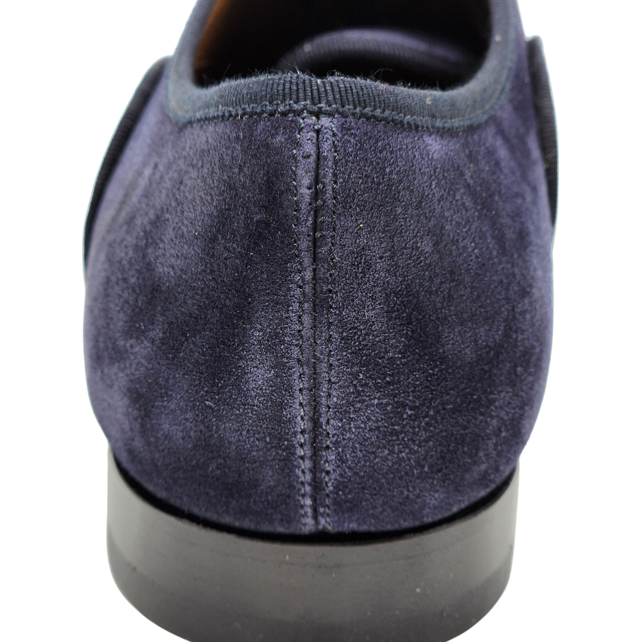 Christian Louboutin Greggo Leather and Suede Oxford Shoes Blue EU 42 US 9 - 5