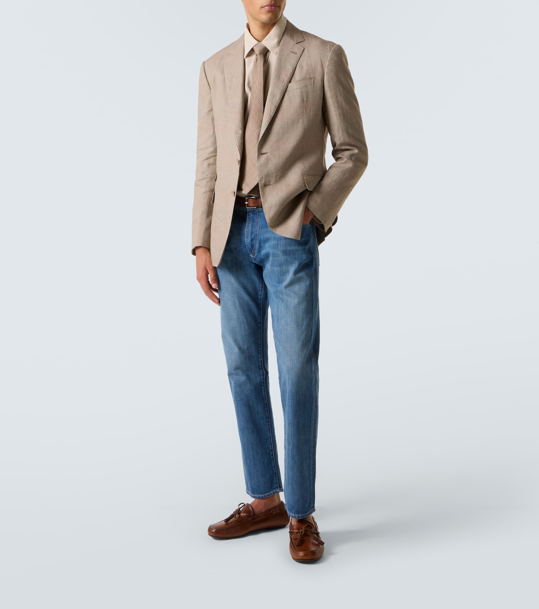 Mid-rise slim jeans - 2