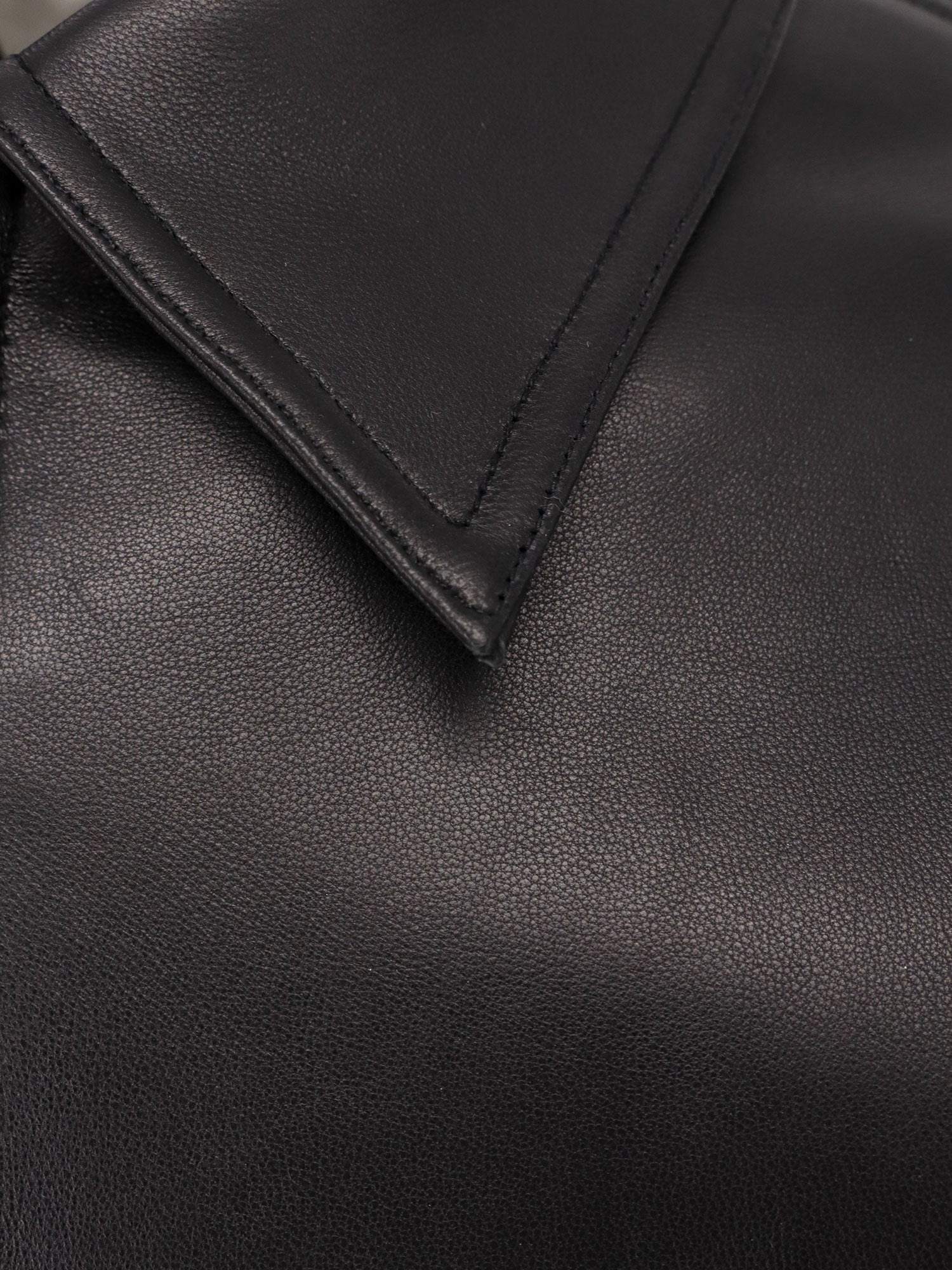 Tonywack Oversize Leather Jacket - 3