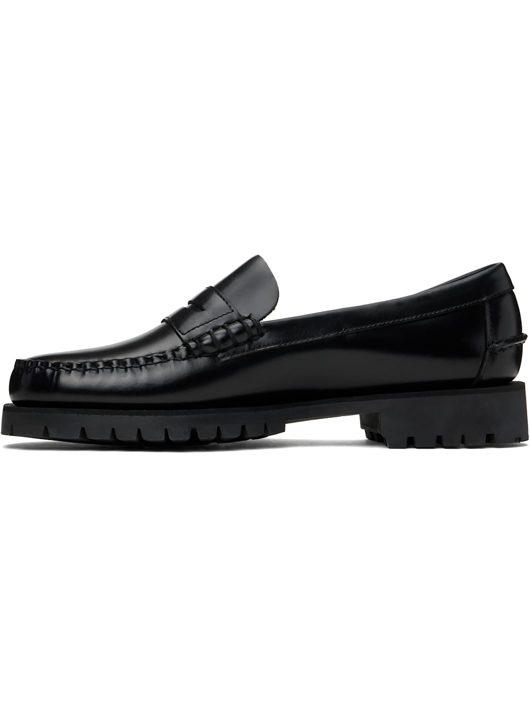 Black Dan Lug Loafers - 3