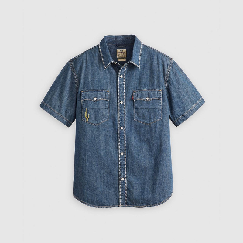 SHORT SLEEVE RELAXED FIT WESTERN SHIRT 1