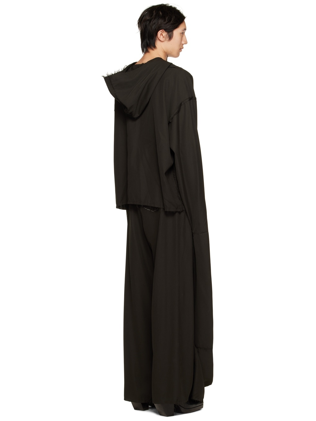 SSENSE Exclusive Black Limited Edition Lance Stitch Hoodie - 3
