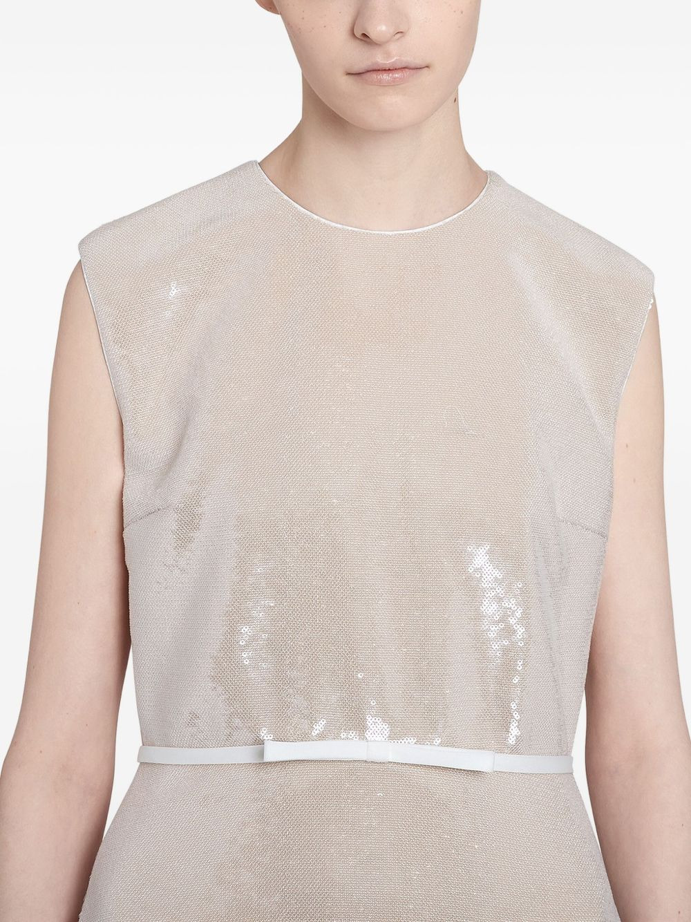 sequin midi dress - 6