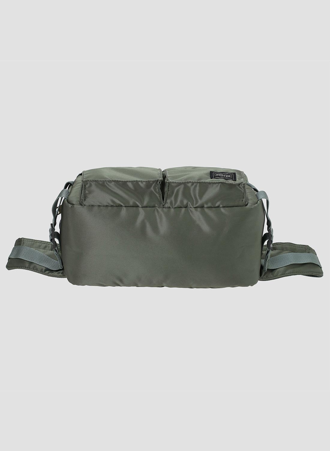 Porter-Yoshida & Co Tanker Waist Bag in Sage Green - 6