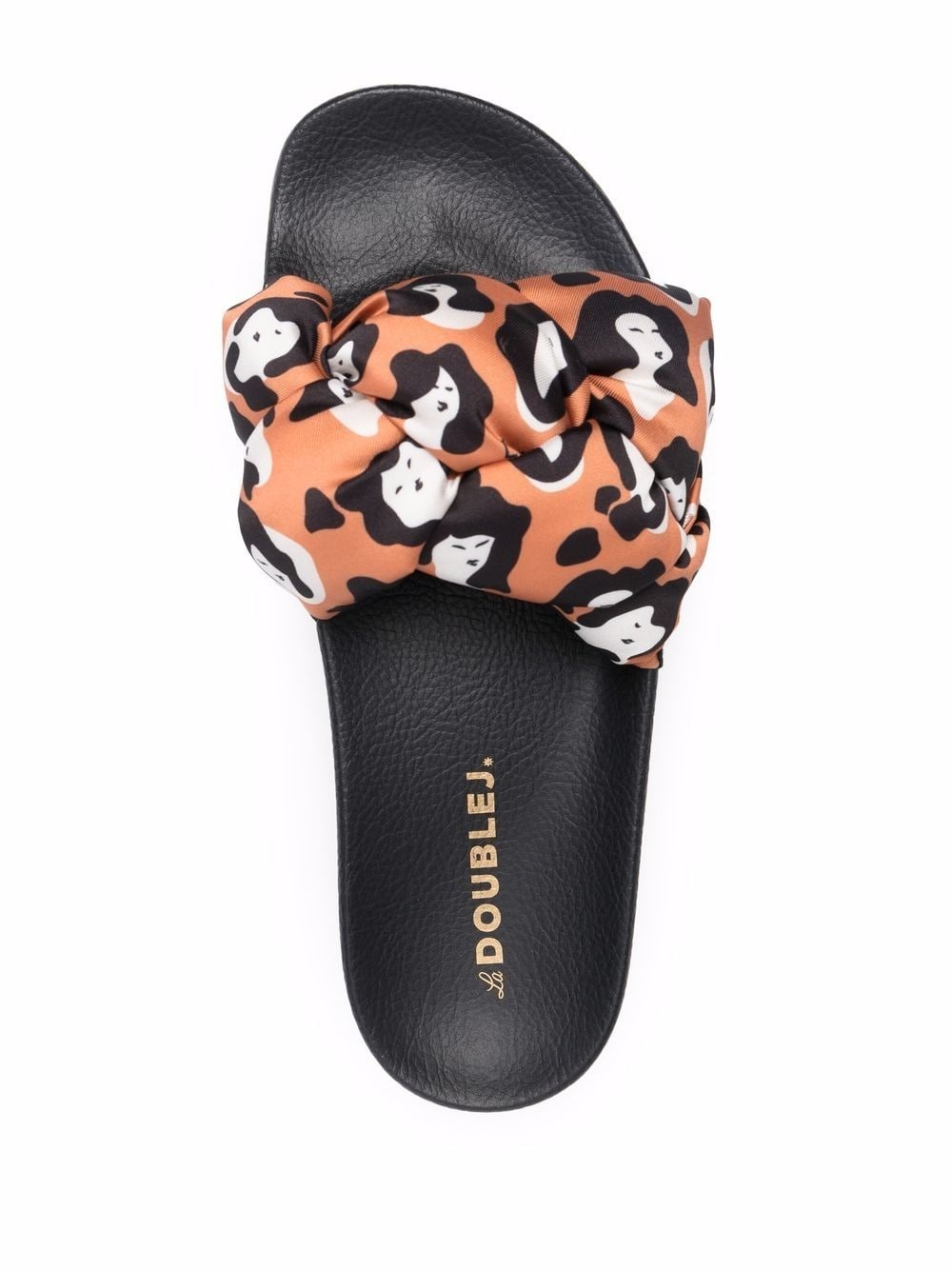 Treccia slide sandals - 4