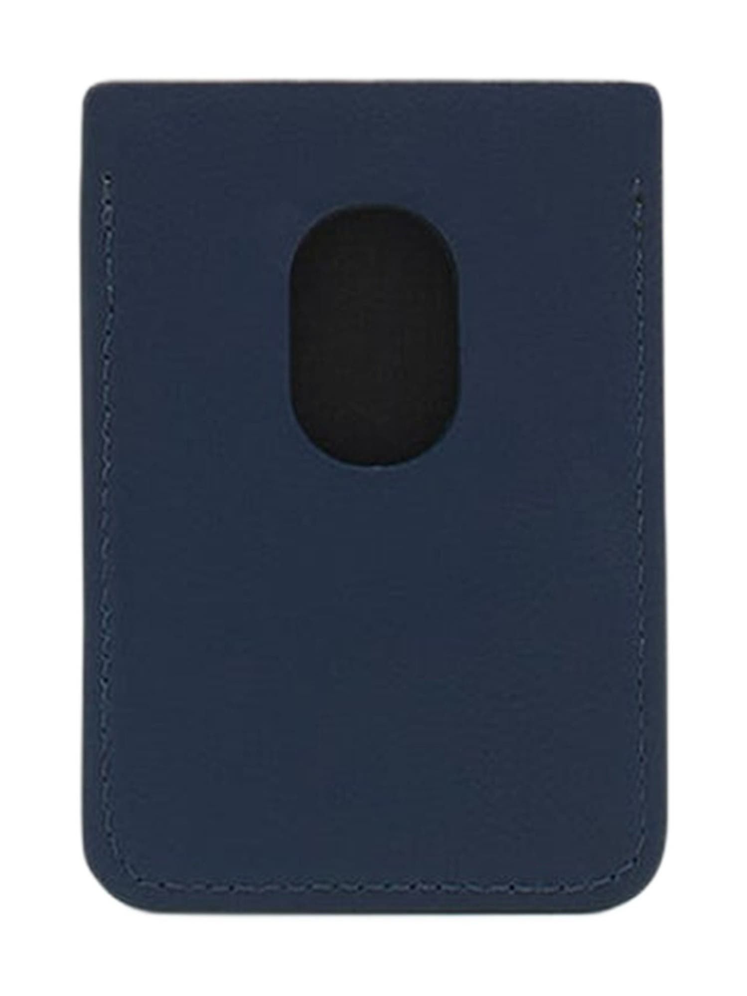 Lanvin Magnetic Leather Cardholder in Petrol Blue at Nordstrom - 3