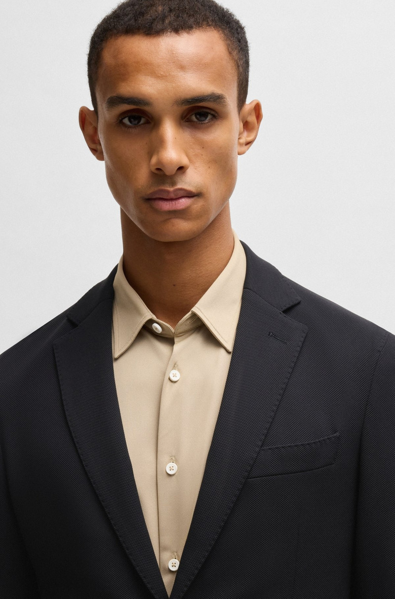 SLIM-FIT JACKET IN WASHABLE STRETCH FABRIC 5