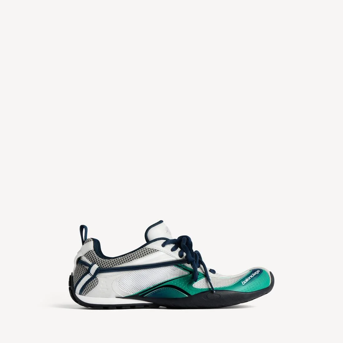 Men's Radar Gradient Lines Sneaker in Light Grey/green/black - 1