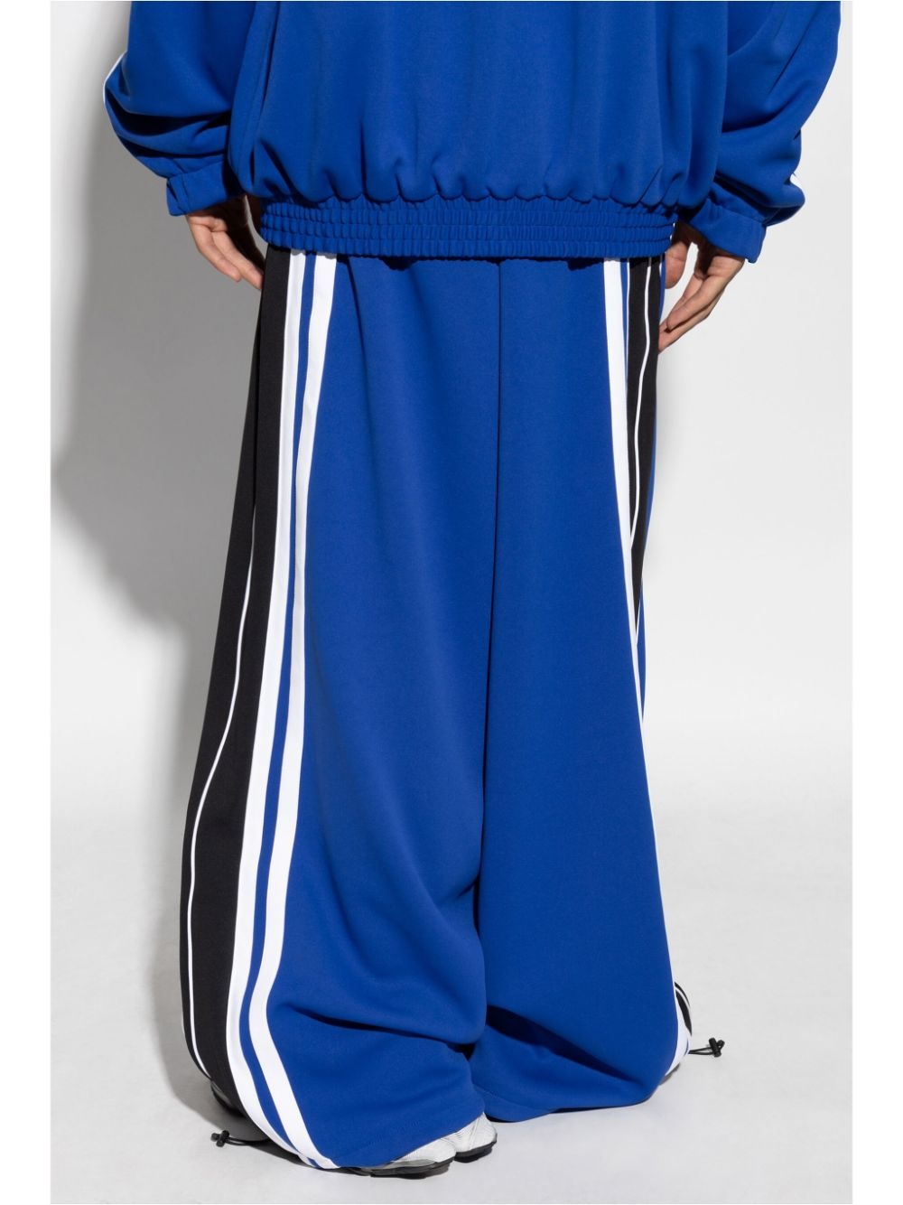 striped track pants - 7