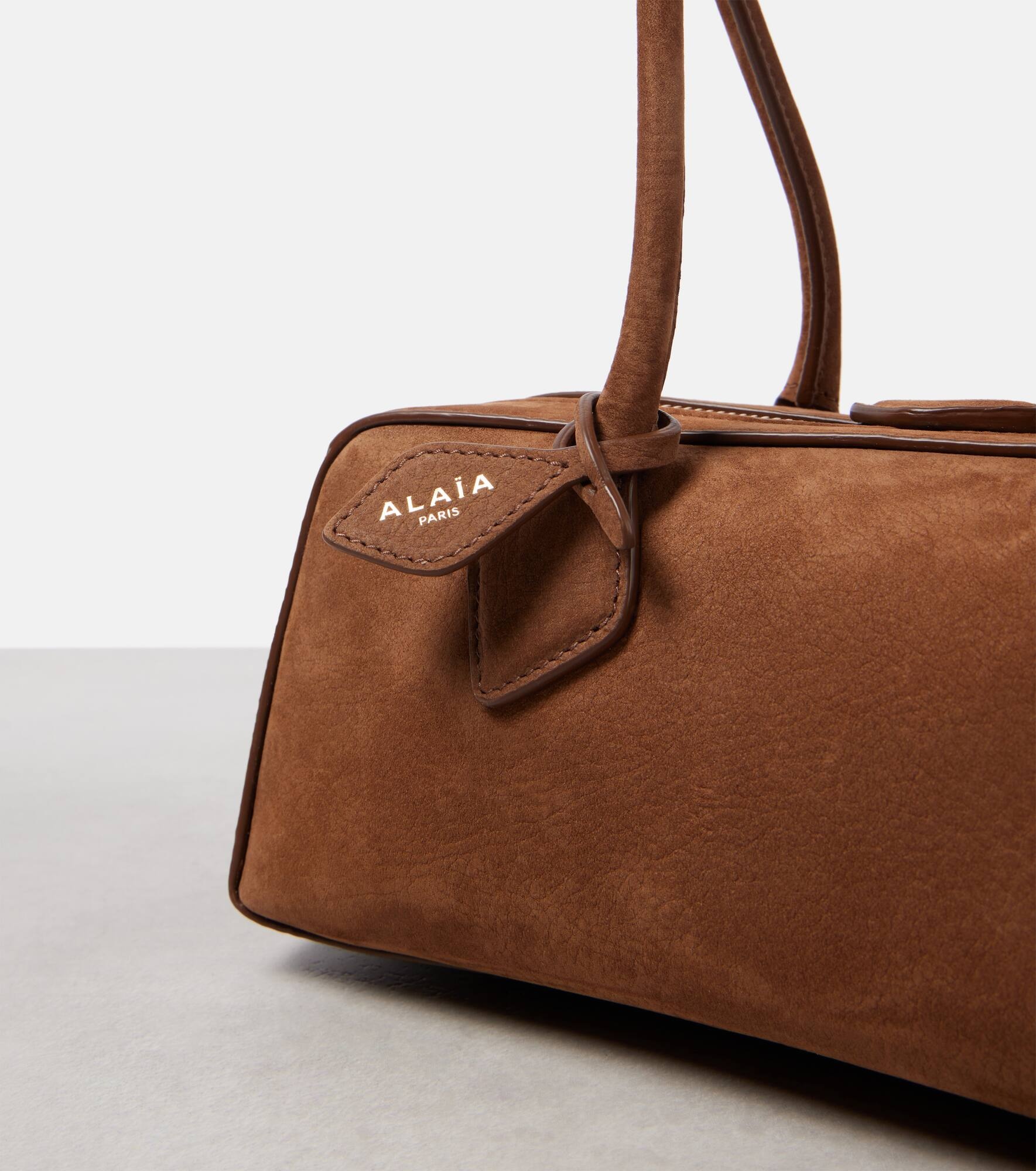 Le Teckel suede shoulder bag - 6
