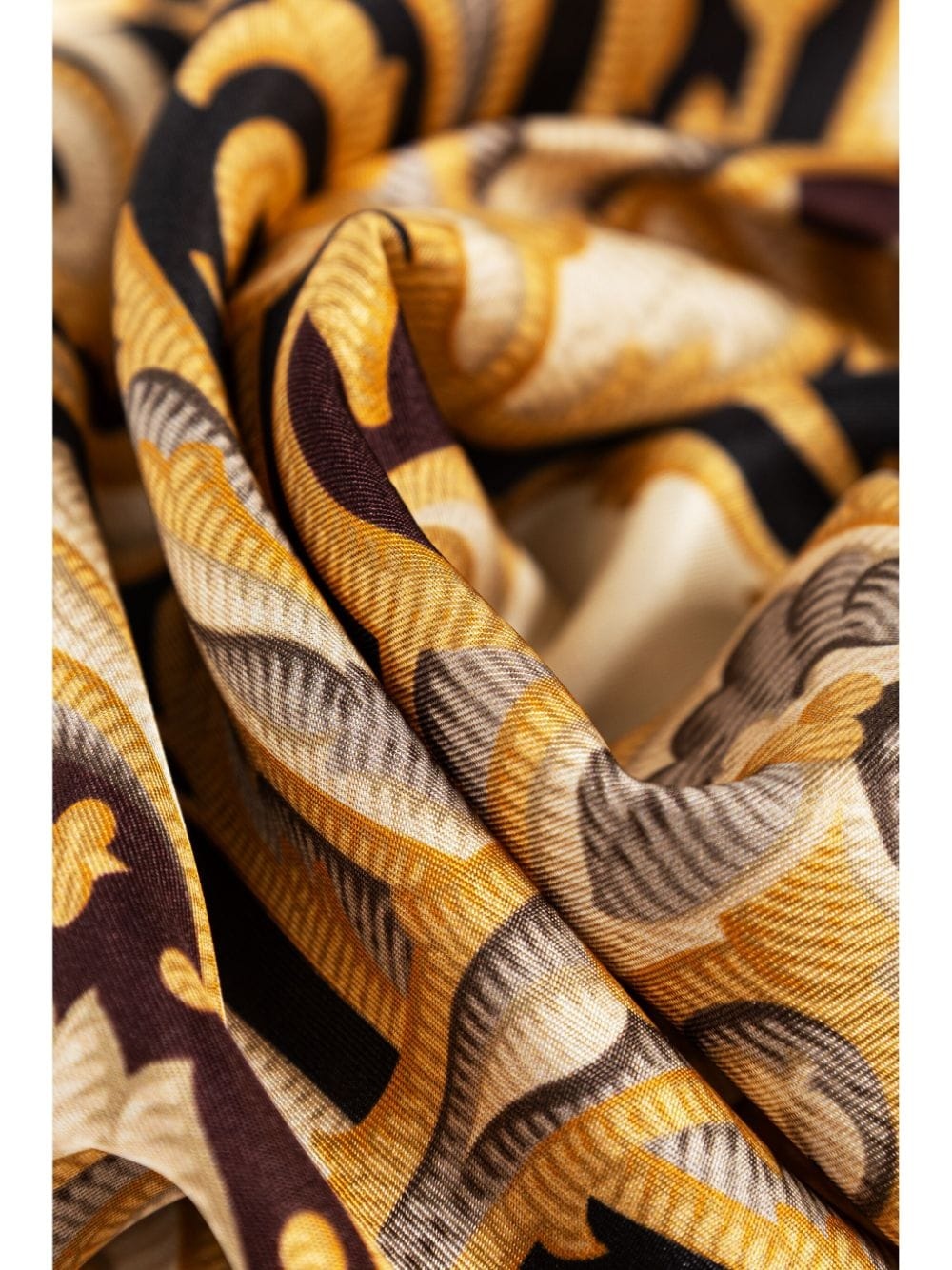 paisley silk scarf - 3