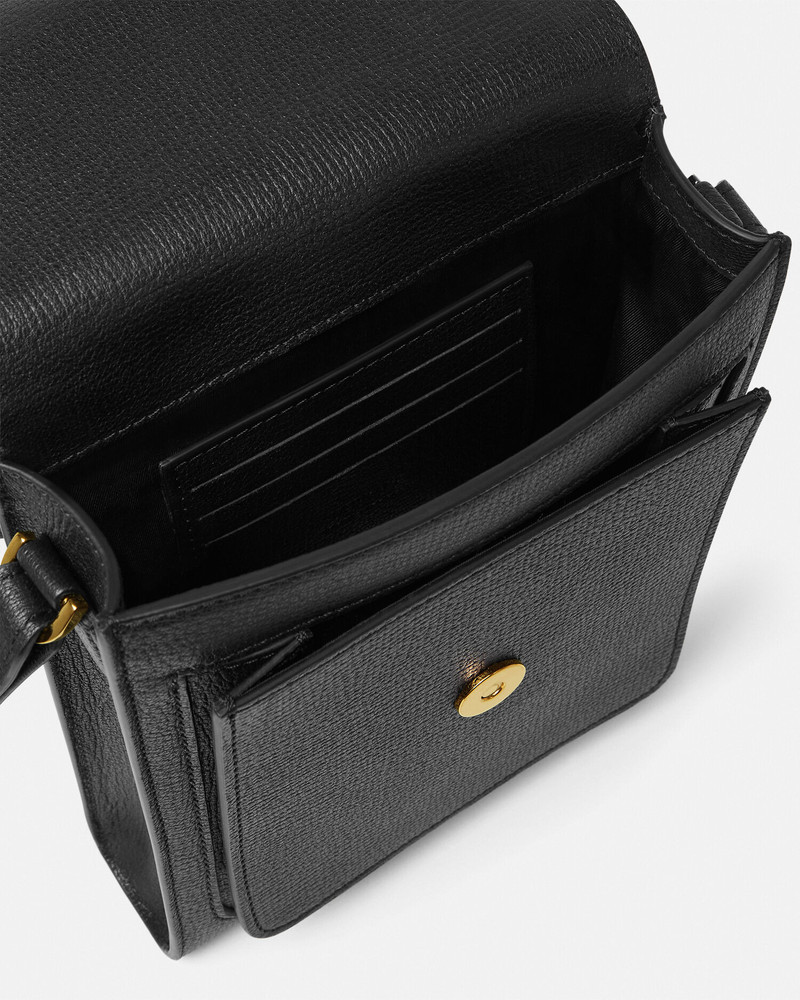 Medusa Biggie Leather Crossbody Bag 4