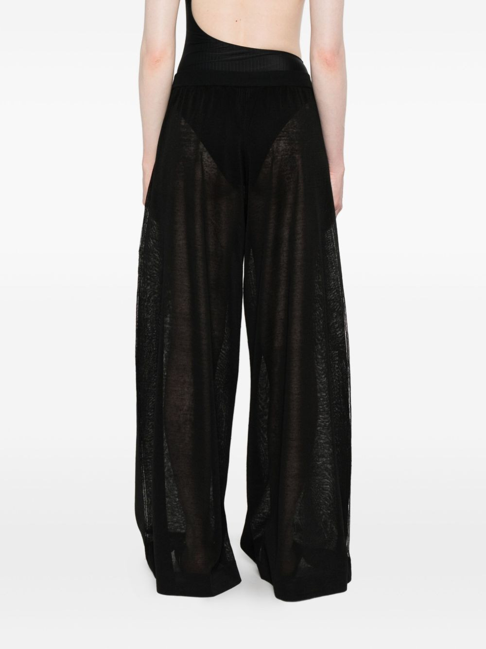 wide-leg trousers - 4
