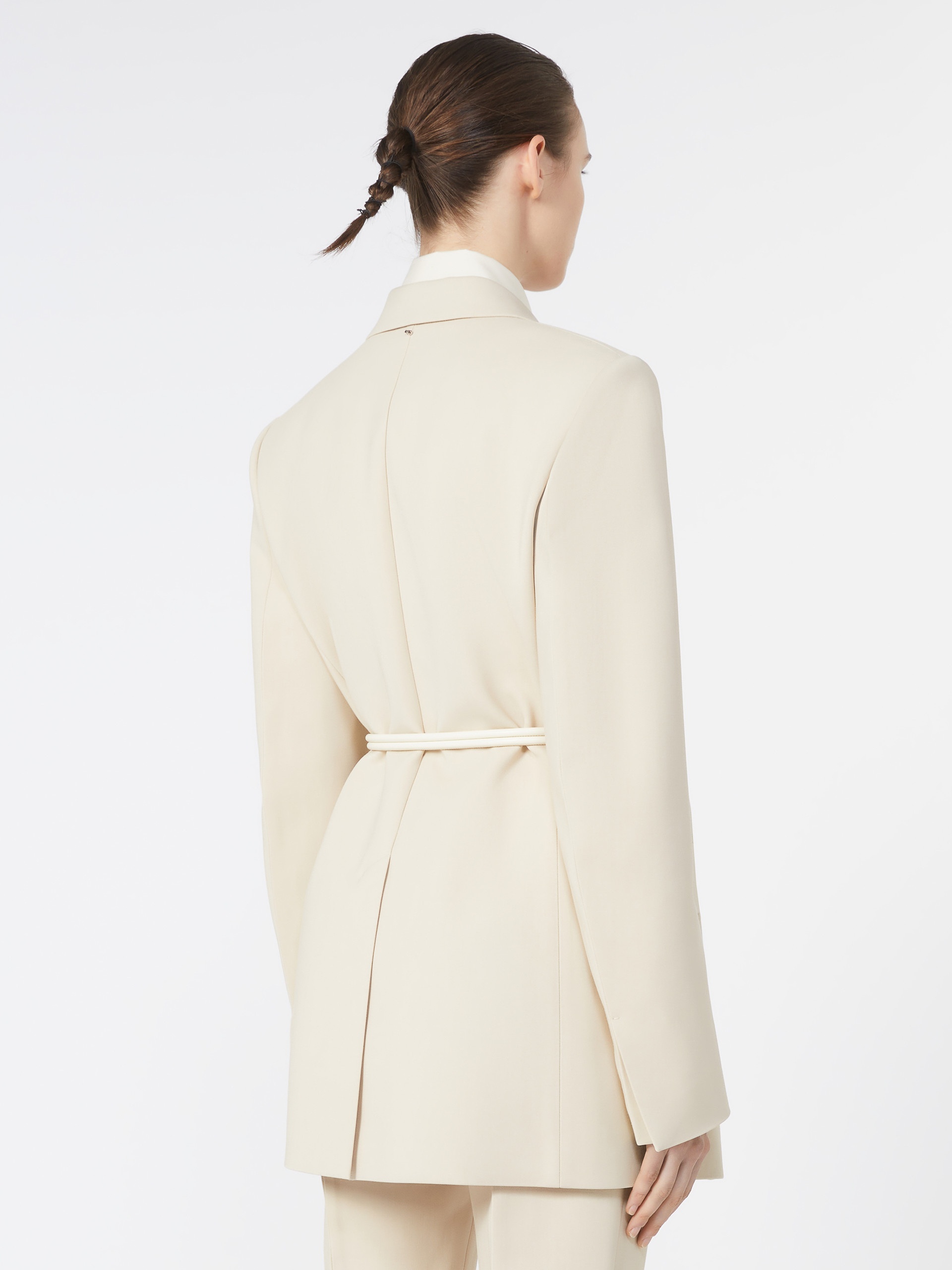 GLASSA Belted blazer - 4