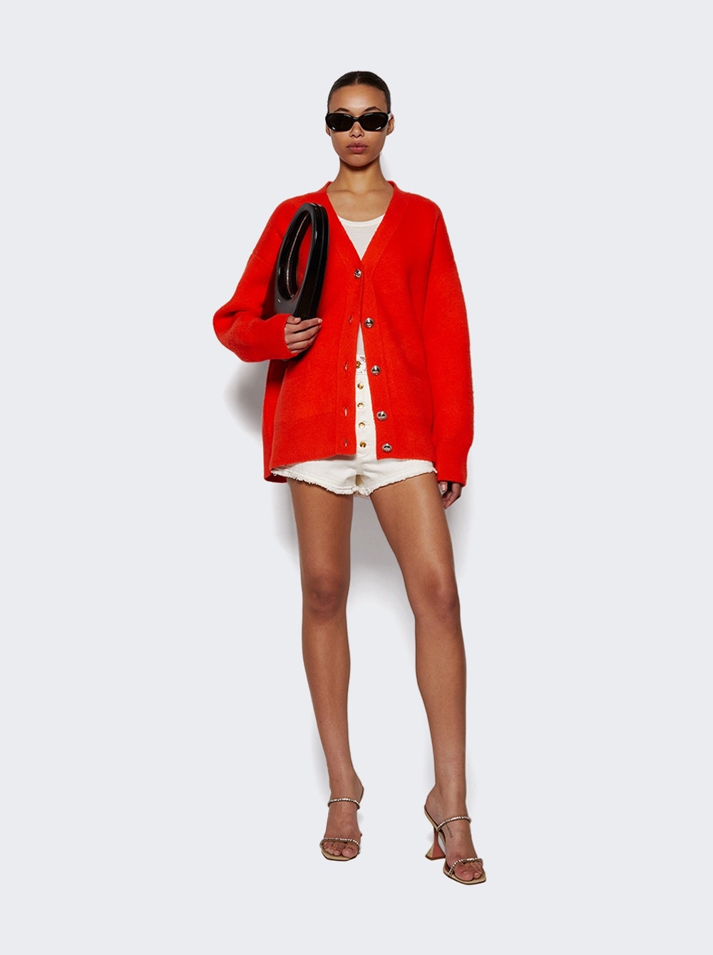Embroidered Shorts Off White - 2
