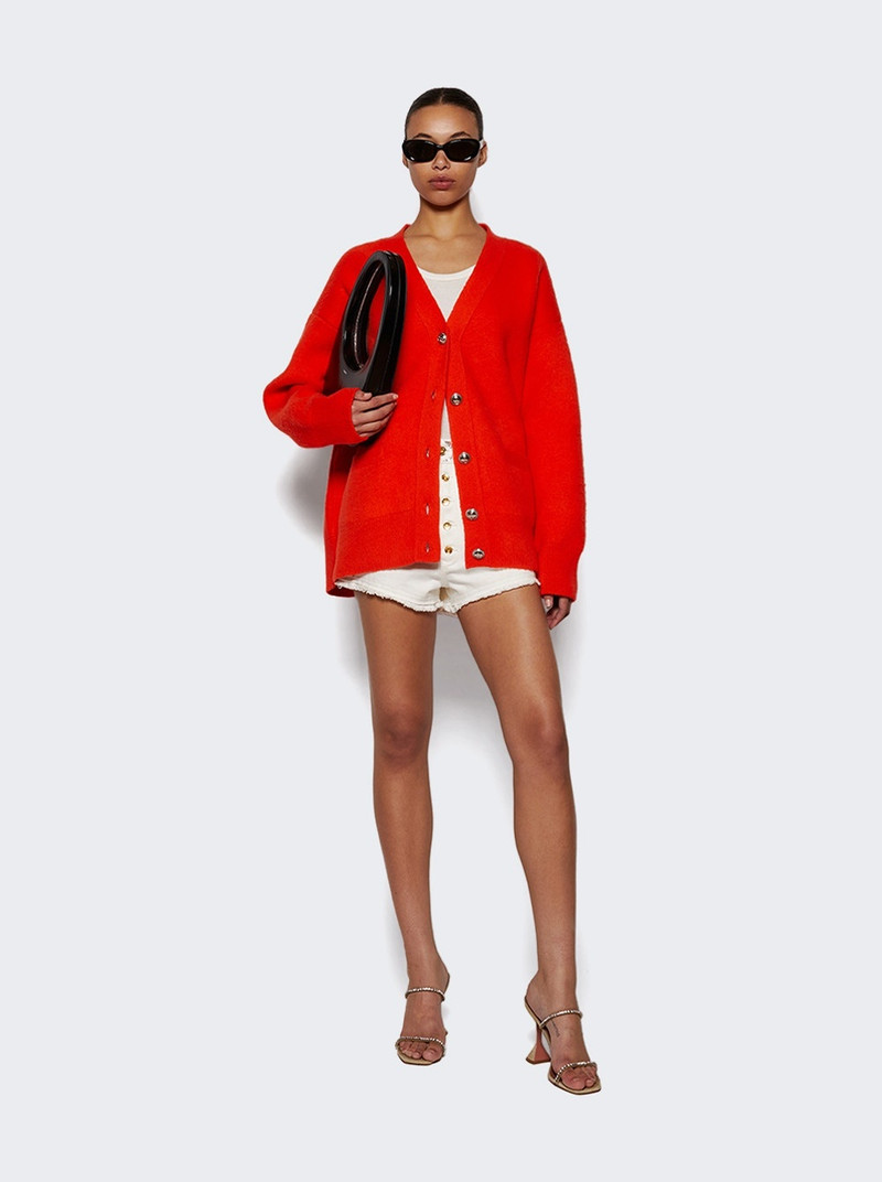 rabanne Embroidered Shorts Off White outlook