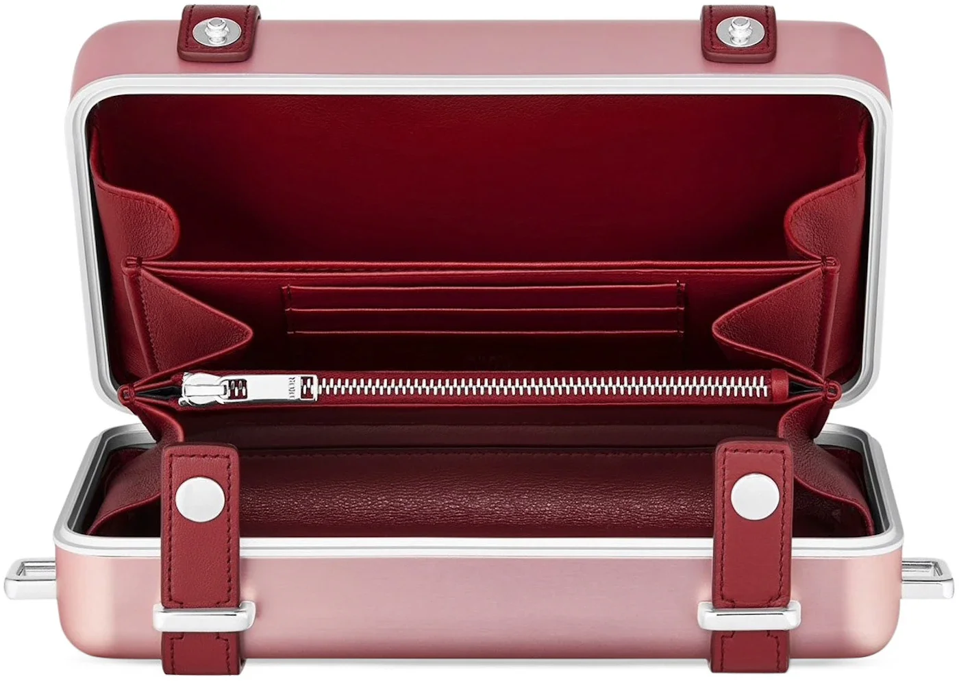 Dior Dior x RIMOWA Personal Clutch On Strap Aluminium Pink