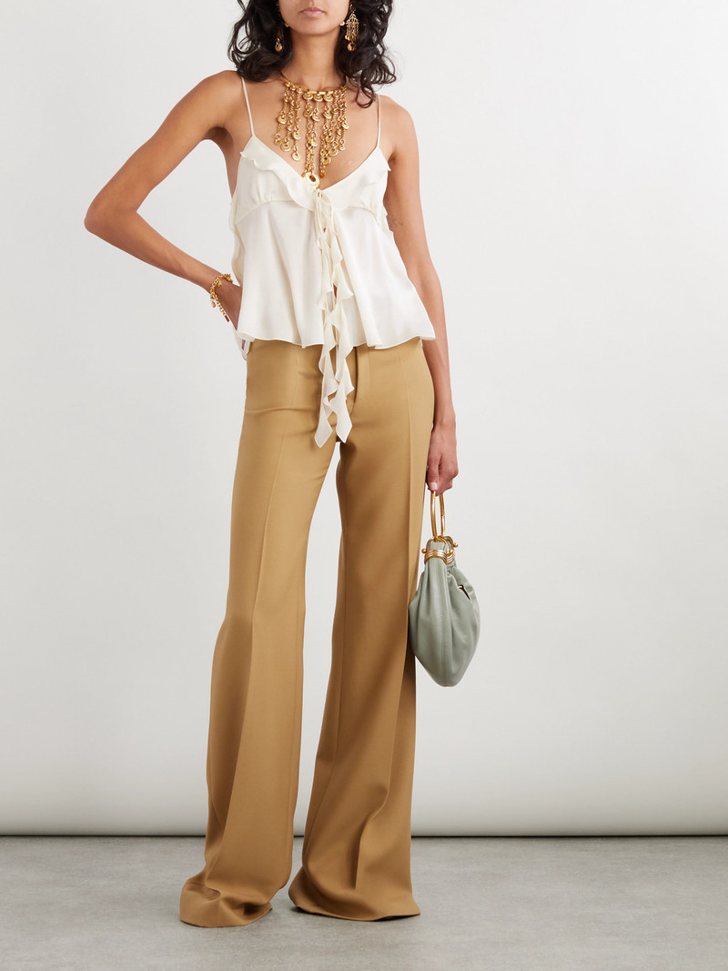 Chloé Wool Straight-leg Pants outlook