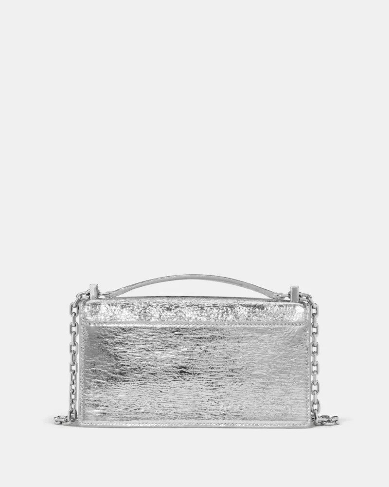 Deco Crinkle Metallic Mini Crossbody Bag 4