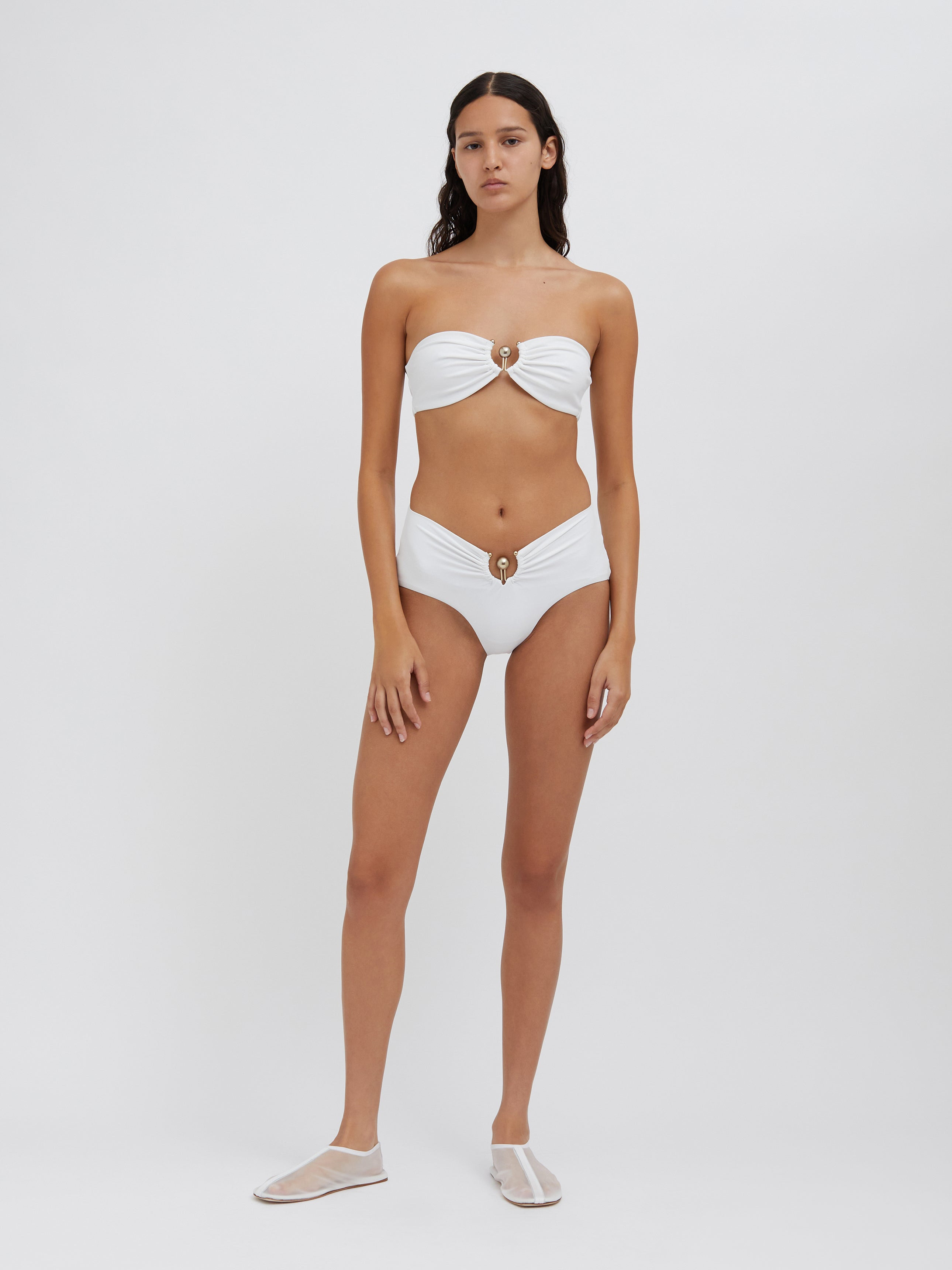 Ruched Prong Bandeau - 5