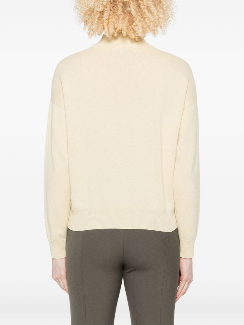 high-neck embroidered-detail top 4