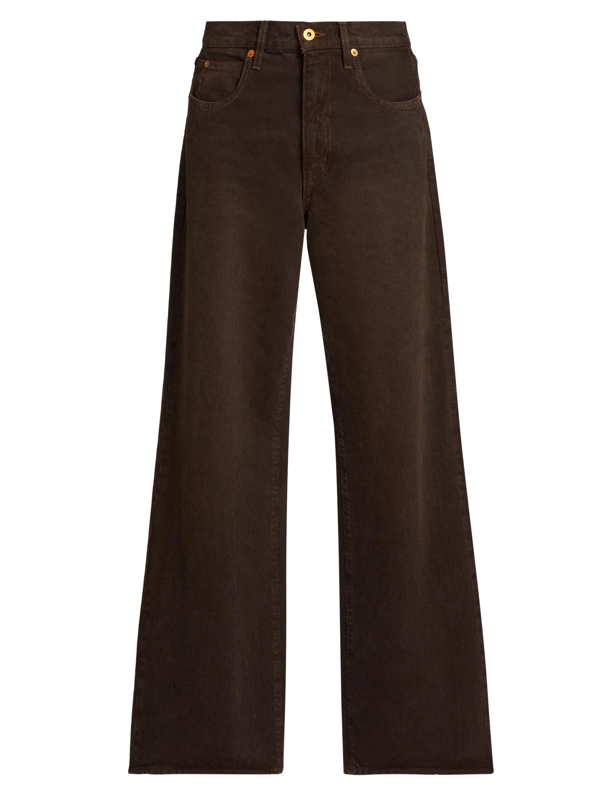Women's Grace High-Rise Wide-Leg Jeans - Northern Cedar - 1