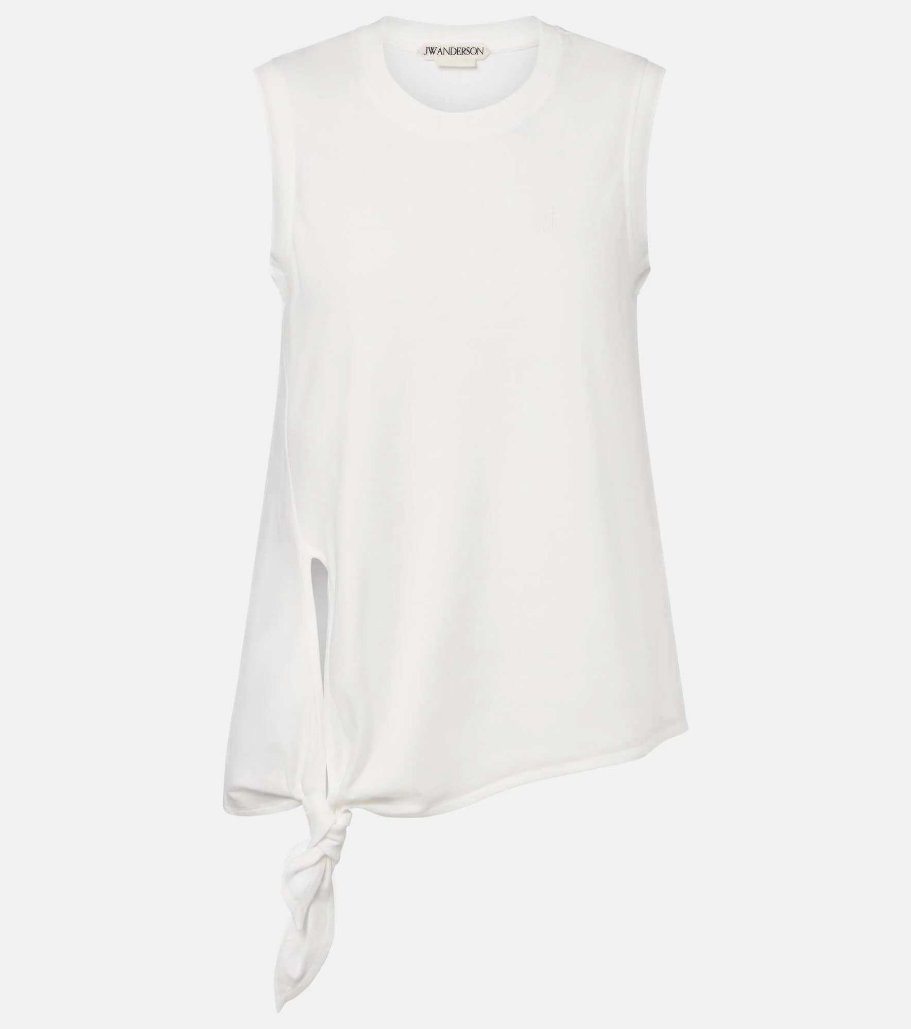 Cotton jersey tank top - 1