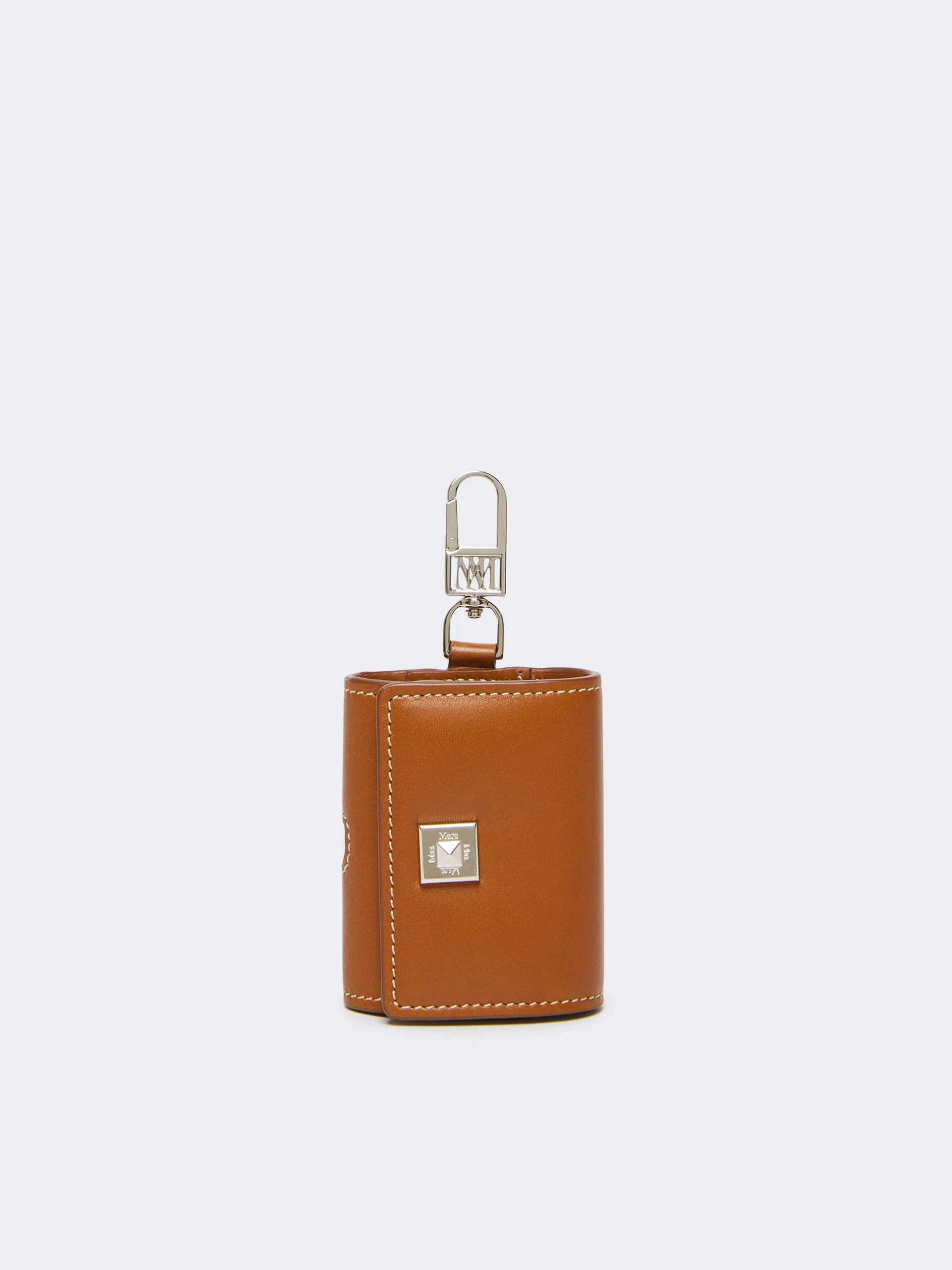 EARPHONECASE Leather earphone pouch - RUST - 1