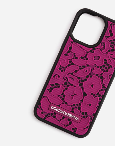 Dolce & Gabbana Lace rubber iPhone 12 Pro max cover outlook
