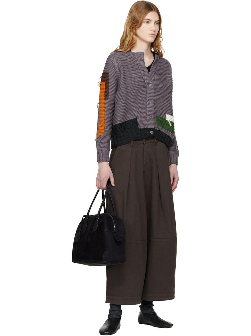 YMC Gray Atomic Cardigan outlook