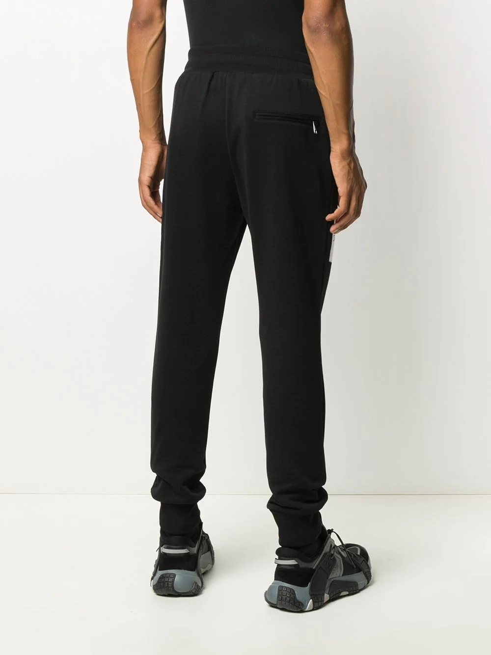 logo patch track pants - 4