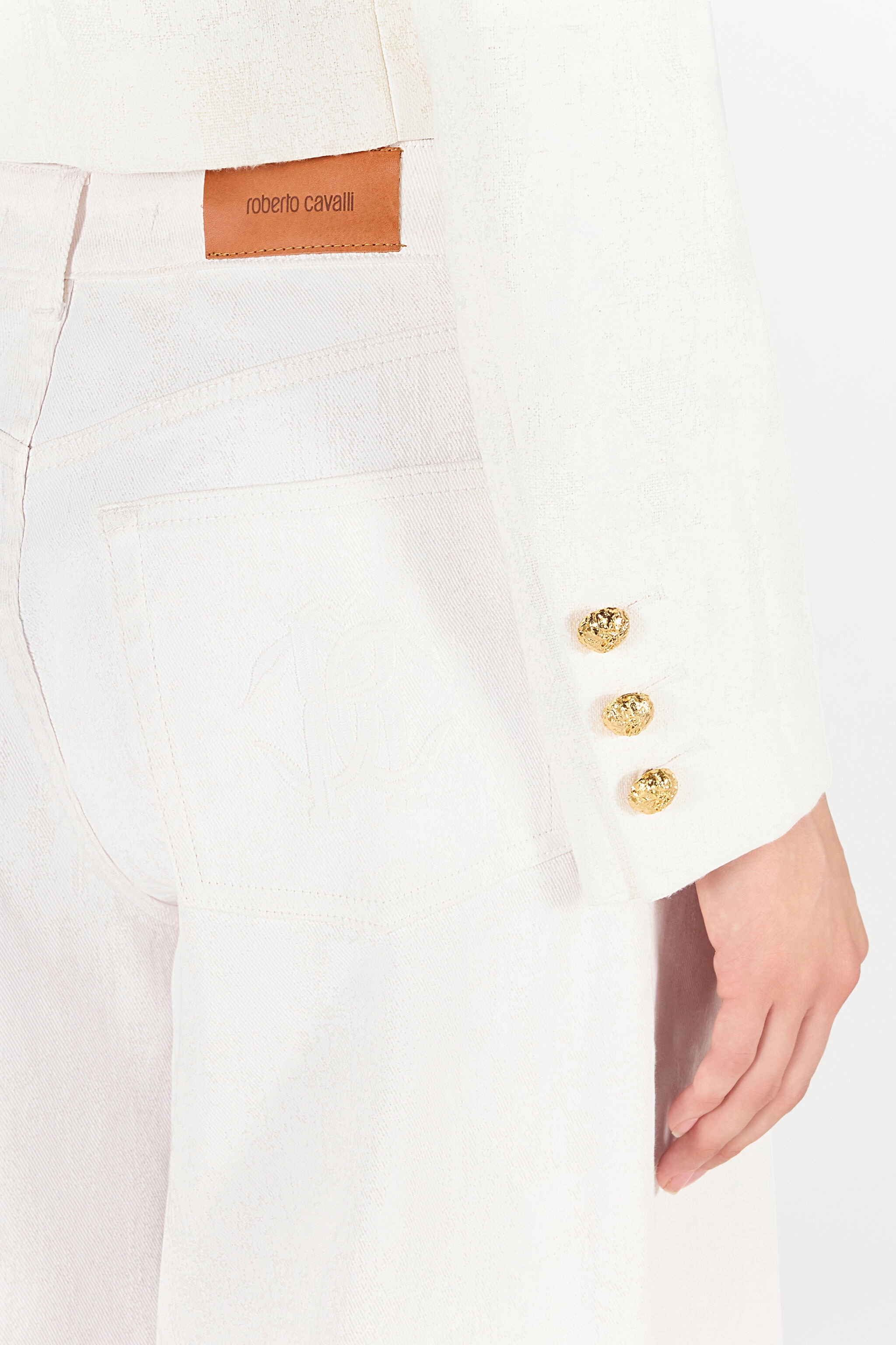 Wall Print Cropped Jacket - 7
