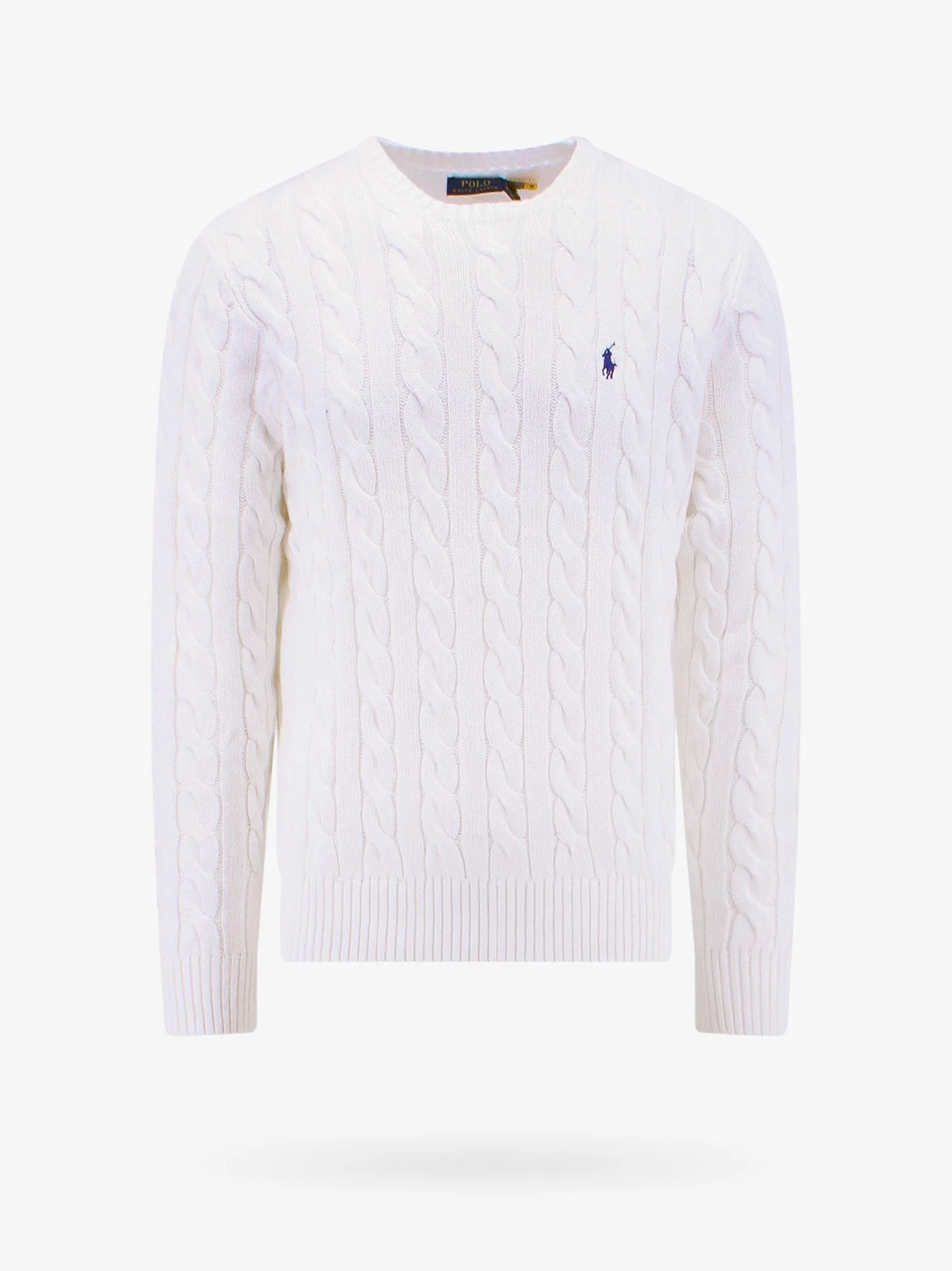 Polo Ralph Lauren Cable Knit Sweater With Iconic Embroidery - 1