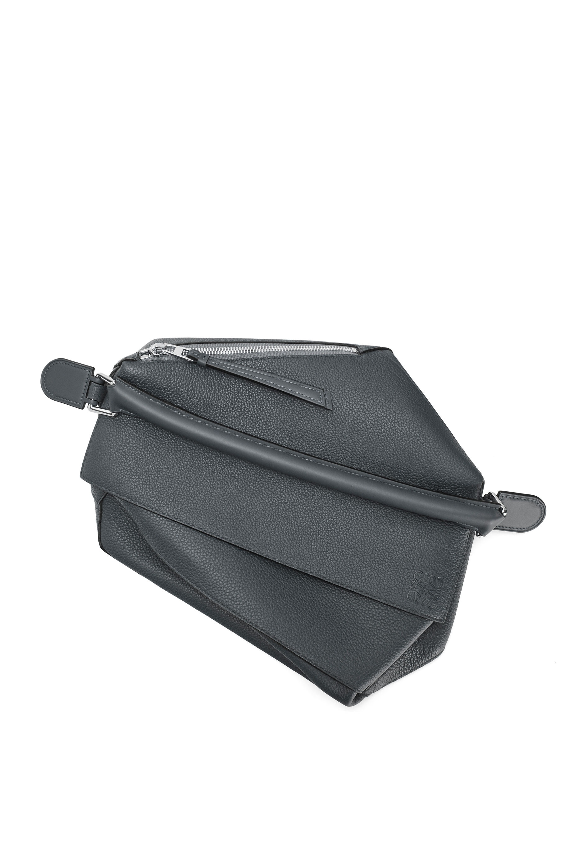 Large Puzzle Edge bag in grained calfskin - 6