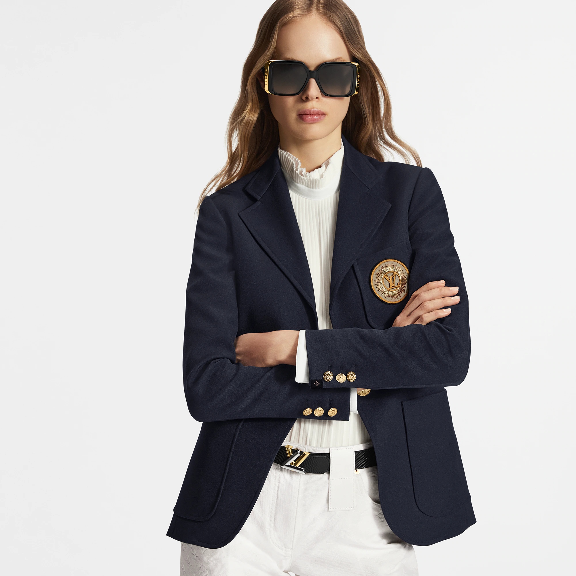Preppy Wool Blazer - 5