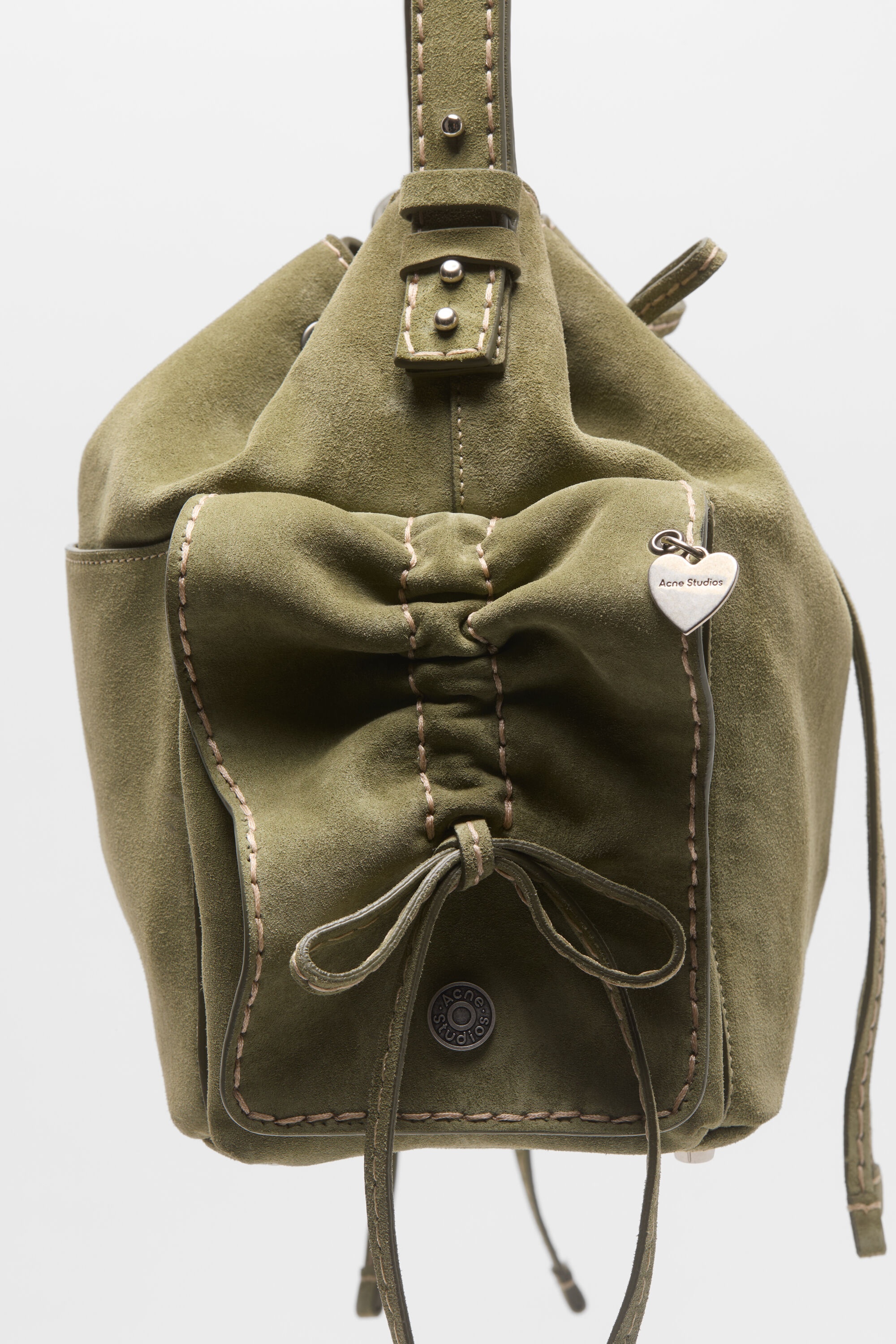 Multipocket Bucket Bag - Herb green - 4